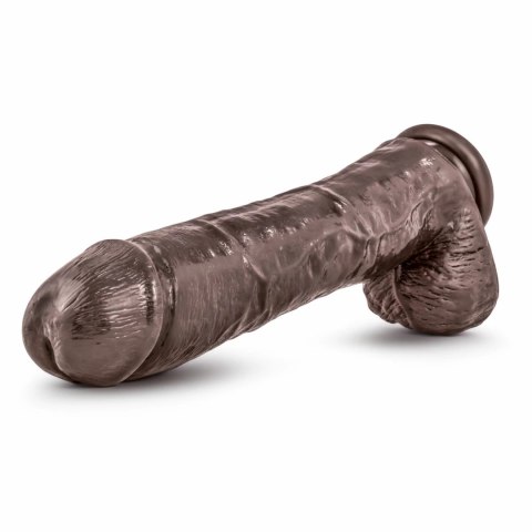 Dr. Skin Mr. Ed XL model z przyssawką 33 cm, brązowy, PVC Dr. Skin Mr. Ed XL model z przyssawką 33 cm, brązowy, PVC