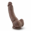 Dr. Skin Mr. Mayor Model 9'' z Przyssawką, Czekoladowy, PVC