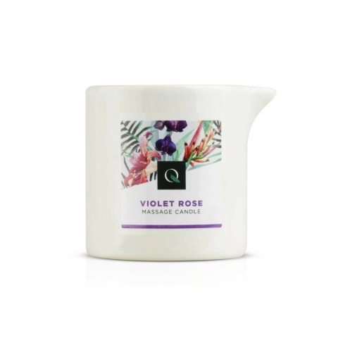 Exotiq Świeca do Masażu Violet Rose 60g - Relaksujący Olejek Zapachowy Exotiq Świeca do Masażu Violet Rose 60g - Relaksujący Olejek Zapachowy