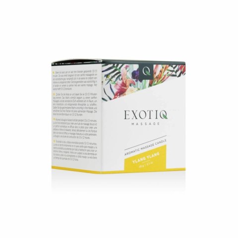 Exotiq Świeca do Masażu Ylang Ylang 60g - Relaksacyjny Olejek Zapachowy Exotiq Świeca do Masażu Ylang Ylang 60g - Relaksacyjny Olejek Zapachowy