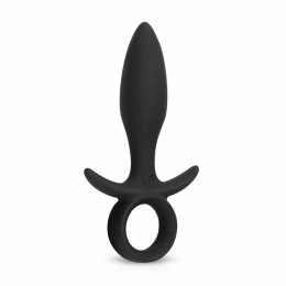 EasyToys Butt Buzzer silikonowy model wibrujący z uchwytem USB czarny