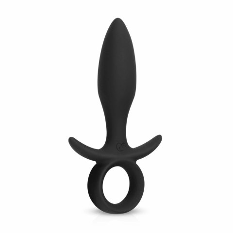 EasyToys Butt Buzzer silikonowy model wibrujący z uchwytem USB czarny EasyToys Butt Buzzer silikonowy model wibrujący z uchwytem USB czarny