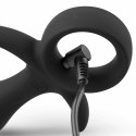 EasyToys Butt Buzzer silikonowy model wibrujący z uchwytem USB czarny