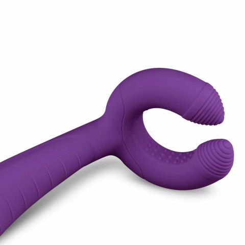 EasyToys Couples Vibrator Purple - Wielofunkcyjny model z podwojnym silnikiem EasyToys Couples Vibrator Purple - Wielofunkcyjny model z podwojnym silnikiem