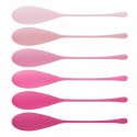 EasyToys Zestaw 6 Kulek Treningowych do Ćwiczeń Mięśni Kegla - Rożne Wagi
