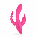 Feelztoys Double Rabbit model 10-funkcyjny, wodoodporny, USB, fioletowy