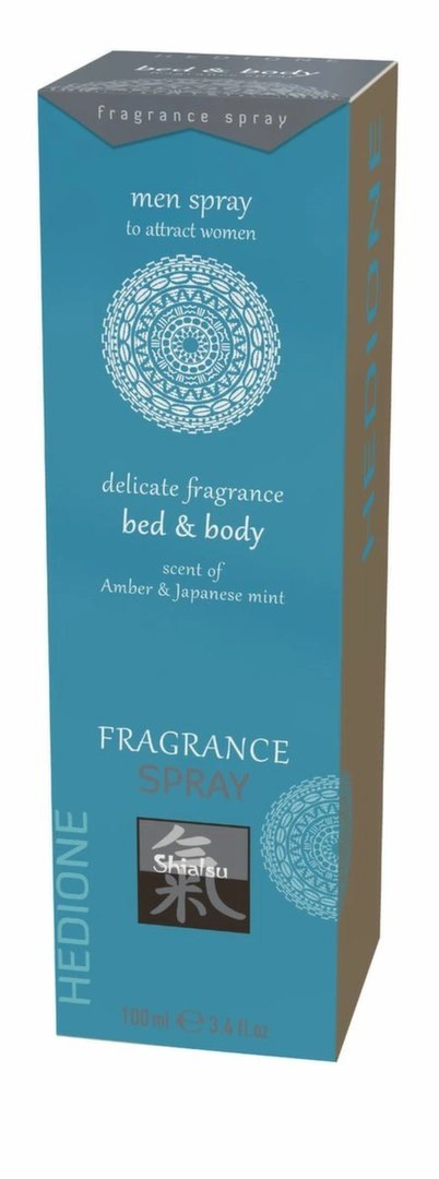 HOT Bed & Body Spray Amber & Japanese Mint - perfumowany spray dla mężczyzn HOT Bed & Body Spray Amber & Japanese Mint - perfumowany spray dla mężczyzn