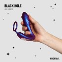 Hueman Black Hole - wibrujący pierścień anatomiczny z pilotem, czarny