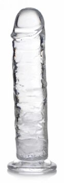 Jock C-Thru model transparentny 21 cm - anatomiczna forma, mocna przyssawka