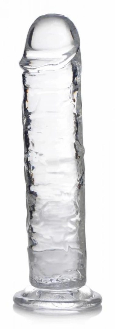 Jock C-Thru model transparentny 21 cm - anatomiczna forma, mocna przyssawka