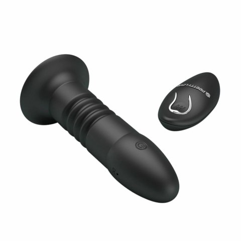 Magic Jingers Plug analny silikonowy z funkcją wibracji i ruchu Magic Jingers Plug analny silikonowy z funkcją wibracji i ruchu