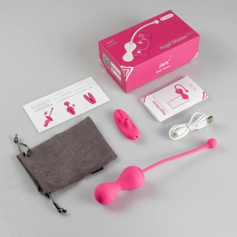 Magic Motion Smart Kegel Master Balls Pink - Trening mięśni dna miednicy z aplikacją Magic Motion Smart Kegel Master Balls Pink - Trening mięśni dna miednicy z aplikacją