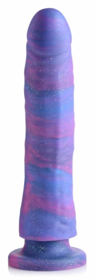 NS Novelties Magic Stick silikonowy model z brokatem 24 cm z przyssawką NS Novelties Magic Stick silikonowy model z brokatem 24 cm z przyssawką