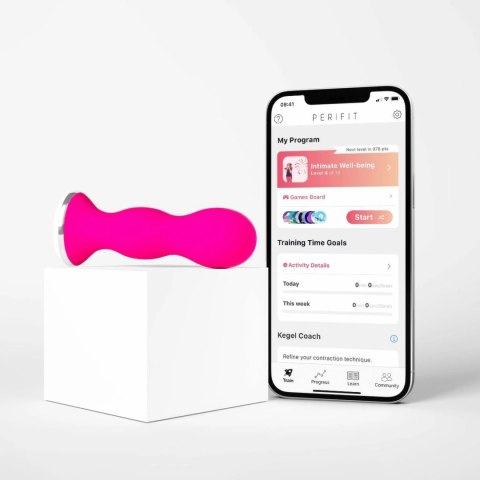 Perifit Care Original - Intymny Trener Mięśni Kegla Bluetooth, silikonowy Perifit Care Original - Intymny Trener Mięśni Kegla Bluetooth, silikonowy