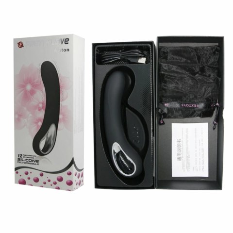 Pretty Love Alston model z 12 trybami i ergonomiczną rączką fioletowy Pretty Love Alston model z 12 trybami i ergonomiczną rączką fioletowy
