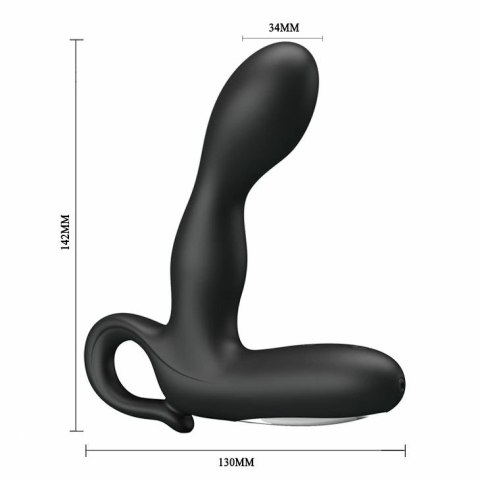 Pretty Love Barrack - anatomiczna zatyczka wibrująca USB, 30 trybow Pretty Love Barrack - anatomiczna zatyczka wibrująca USB, 30 trybow