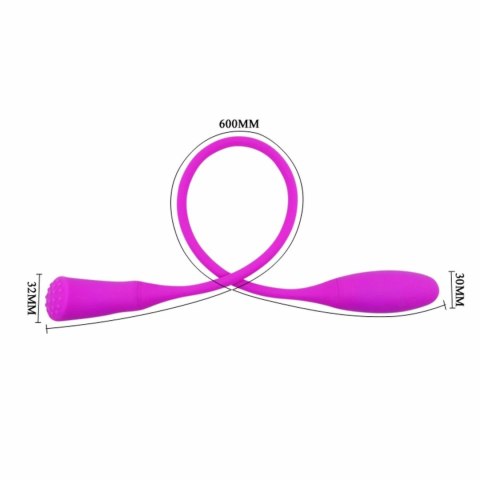 Pretty Love Snaky Vibe II dwustronny model elastyczny 7 trybow USB Pretty Love Snaky Vibe II dwustronny model elastyczny 7 trybow USB