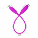 Pretty Love Snaky Vibe podwojny masażer silikonowy 7 trybow fioletowy