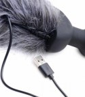 XR Brands Fox Tail Plug wibracyjny silikonowy model z pilotem 21 cm