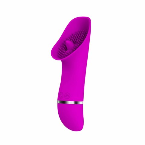 Rudolf - silikonowy stymulator punktowy z 30 trybami wibracji, czerwony Rudolf - silikonowy stymulator punktowy z 30 trybami wibracji, czerwony