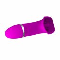 Rudolf - silikonowy stymulator punktowy z 30 trybami wibracji, czerwony
