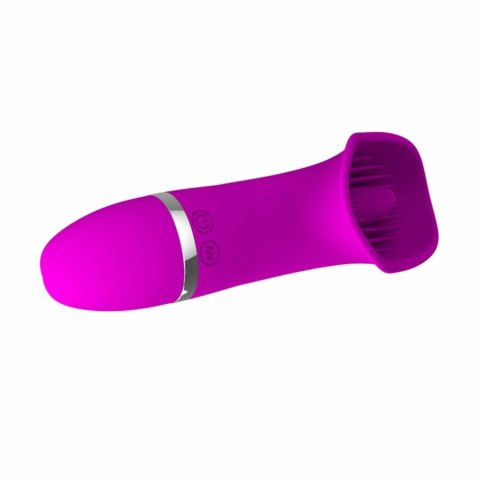 Rudolf - silikonowy stymulator punktowy z 30 trybami wibracji, czerwony Rudolf - silikonowy stymulator punktowy z 30 trybami wibracji, czerwony