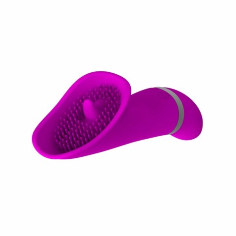 Rudolf - silikonowy stymulator punktowy z 30 trybami wibracji, czerwony Rudolf - silikonowy stymulator punktowy z 30 trybami wibracji, czerwony