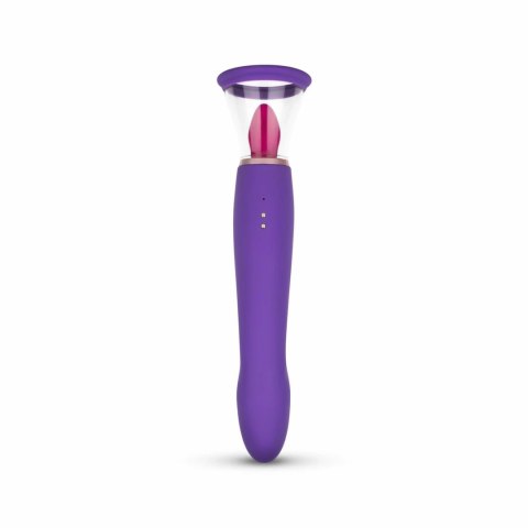 Satisfyer Pleasure Pump G-Spot Vibrator Fioletowy 2 Nasadki USB Satisfyer Pleasure Pump G-Spot Vibrator Fioletowy 2 Nasadki USB
