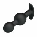 Svakom Weighted Double Plug anatomiczny z obciążeniem, czarny