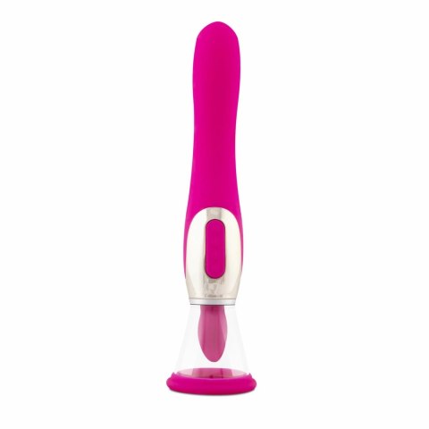 Teazers Pleasure Pump Pink - Pompa Intymna z Wibratorem G-Spot 2w1 Teazers Pleasure Pump Pink - Pompa Intymna z Wibratorem G-Spot 2w1