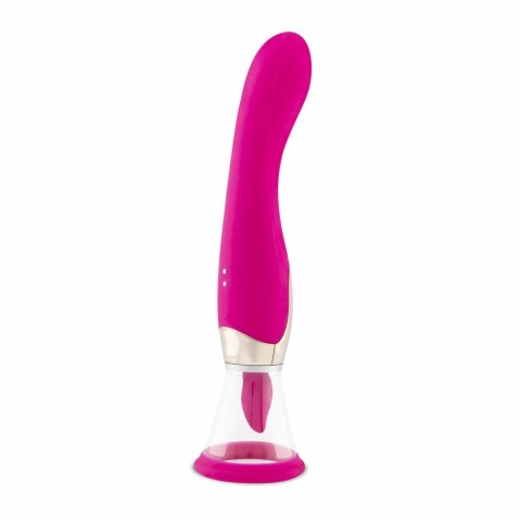 Teazers Pleasure Pump Pink - Pompa Intymna z Wibratorem G-Spot 2w1 Teazers Pleasure Pump Pink - Pompa Intymna z Wibratorem G-Spot 2w1