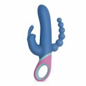 Vice Double Vibrator 3-silnikowy, wielokolorowy, 25 trybow pracy