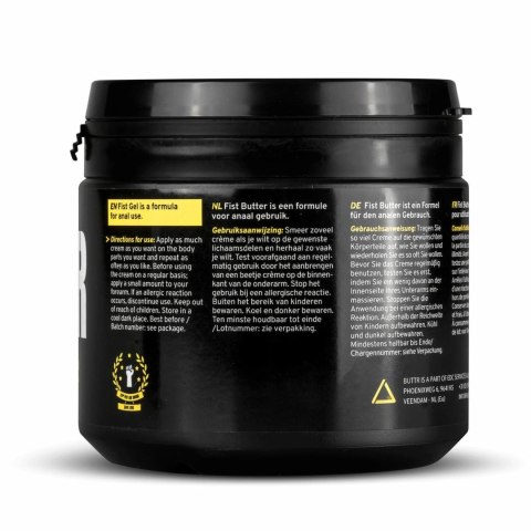 BUTTR Fisting Butter 500 ml - Profesjonalny kremowy żel intymny bezzapachowy BUTTR Fisting Butter 500 ml - Profesjonalny kremowy żel intymny bezzapachowy