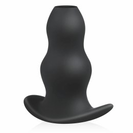 BUTTR Foxhole wtyczka anatomiczna silikonowa z otworem, czarna L