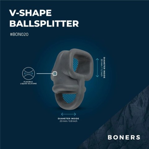 Boners Liquid Silicone Separator Pierścieniowy - elastyczny system unieruchamiający Boners Liquid Silicone Separator Pierścieniowy - elastyczny system unieruchamiający