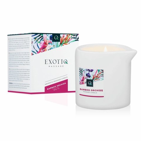 Exotiq Świeca Masująca Bamboo Orchids 200g - Relaksujący Olejek Zapachowy Exotiq Świeca Masująca Bamboo Orchids 200g - Relaksujący Olejek Zapachowy