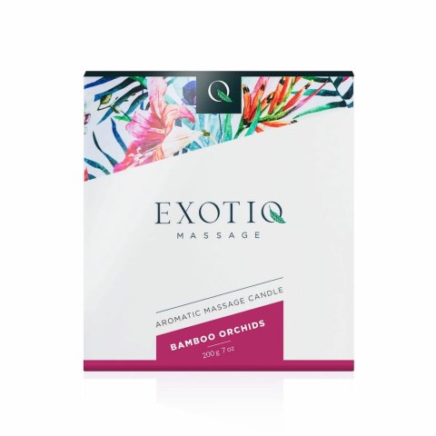 Exotiq Świeca Masująca Bamboo Orchids 200g - Relaksujący Olejek Zapachowy Exotiq Świeca Masująca Bamboo Orchids 200g - Relaksujący Olejek Zapachowy