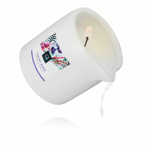 Exotiq Świeca do Masażu Violet Rose 200g - Relaksujący Zapach Kwiatowy Exotiq Świeca do Masażu Violet Rose 200g - Relaksujący Zapach Kwiatowy