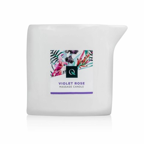 Exotiq Świeca do Masażu Violet Rose 200g - Relaksujący Zapach Kwiatowy Exotiq Świeca do Masażu Violet Rose 200g - Relaksujący Zapach Kwiatowy