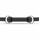 EasyToys Bit Gag silikonowy z regulowanym paskiem - czarny