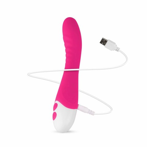 EasyToys Lunar Vibe Pink - Model silikonowy, kompaktowy, 10 trybow EasyToys Lunar Vibe Pink - Model silikonowy, kompaktowy, 10 trybow