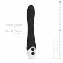 EasyToys Lunar Vibe model z żebrowaną powierzchnią, czarny