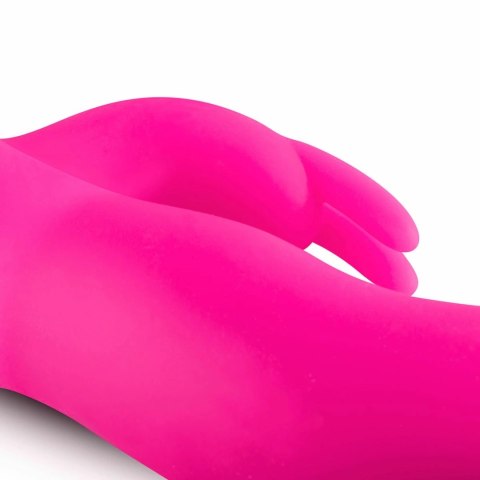 EasyToys Mad Rabbit Pink - silikonowy masażer intymny z podwojną stymulacją EasyToys Mad Rabbit Pink - silikonowy masażer intymny z podwojną stymulacją