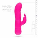 EasyToys Mad Rabbit Pink - silikonowy masażer intymny z podwojną stymulacją