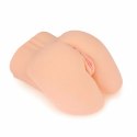 Hera Big Hip - anatomiczny model intymny XXL Real Touch, beżowy