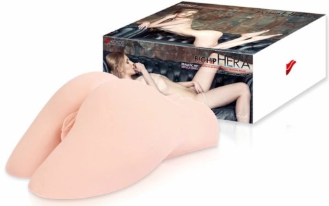 Hera Big Hip - anatomiczny model intymny XXL Real Touch, beżowy Hera Big Hip - anatomiczny model intymny XXL Real Touch, beżowy