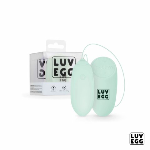 LUV EGG Zielony - Wibrujące Jajko z Pilotem i 12 Trybami Pracy LUV EGG Zielony - Wibrujące Jajko z Pilotem i 12 Trybami Pracy