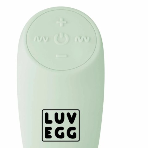 LUV EGG Zielony - Wibrujące Jajko z Pilotem i 12 Trybami Pracy LUV EGG Zielony - Wibrujące Jajko z Pilotem i 12 Trybami Pracy