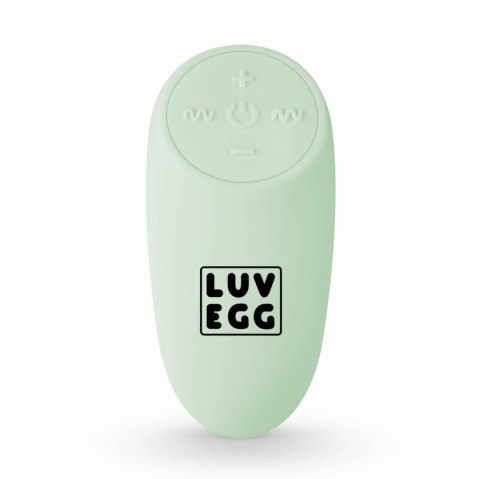 LUV EGG Zielony - Wibrujące Jajko z Pilotem i 12 Trybami Pracy LUV EGG Zielony - Wibrujące Jajko z Pilotem i 12 Trybami Pracy