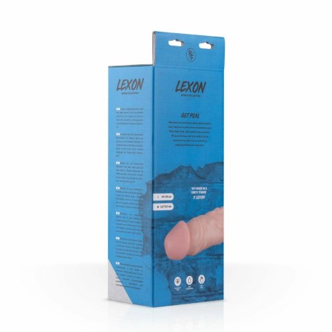 Lexon Real Fantasy XL model z przyssawką, 33 cm, kolor cielisty Lexon Real Fantasy XL model z przyssawką, 33 cm, kolor cielisty
